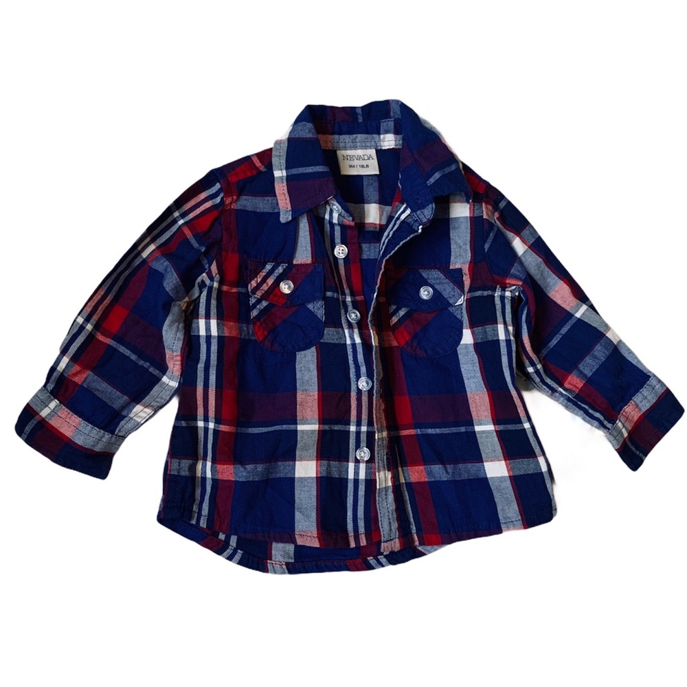 Nevada Toddler Dress Shirt Size 9mo